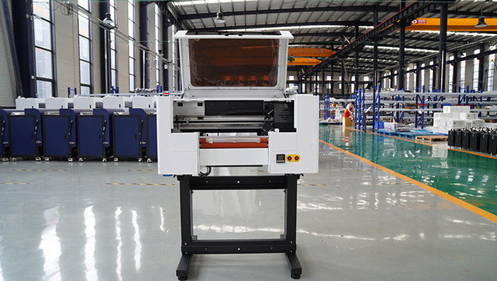 AB Film Media Digital UV Printing Machine con colore inchiostro CMYK W+V