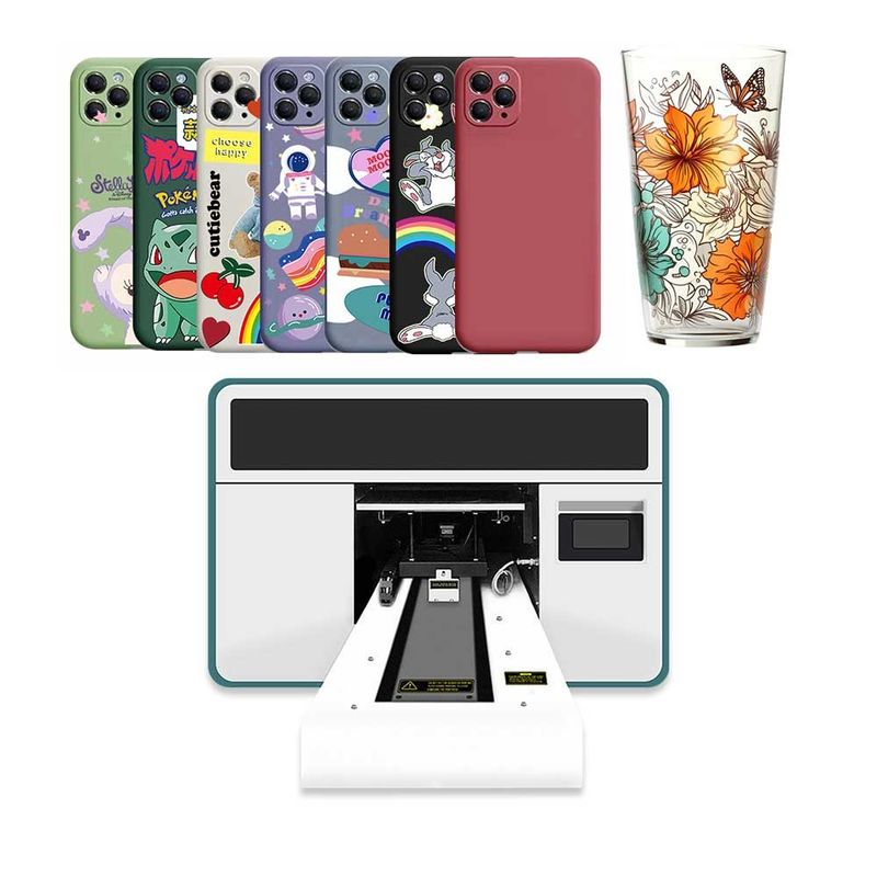 A3 6 colori stampante ibrida UV macchina di stampa ibrida UV risoluzione 1200dpi