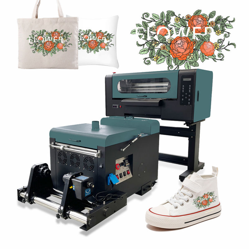 A3 Dimensioni 30cm Stampa digitale Dtf T-shirt attrezzatura di stampa con due teste di stampa Epson I3200