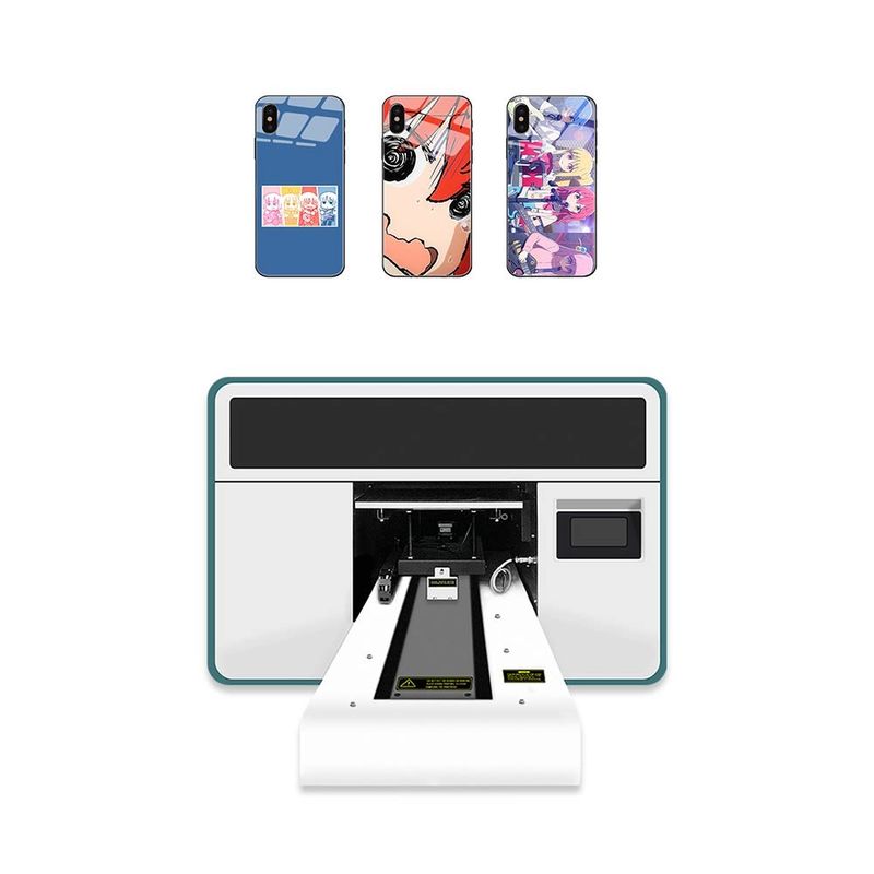 8 colori Stampa a piattaforma UV dimensione A3 Stampa 3D digitale UV a cubo di vetro