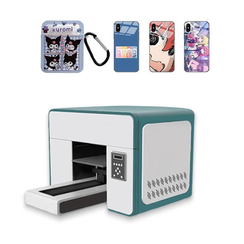 Stampa a getto d'inchiostro a 8 colori A3 UV Stampa a getto d'inchiostro UV LED 3D per orologi Ipad