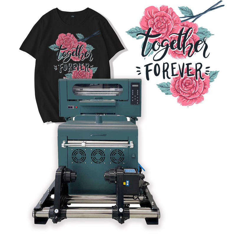 Macchina per la stampa a getto d'inchiostro DTF T-shirt Xp600 30cm Dtf con 2 teste