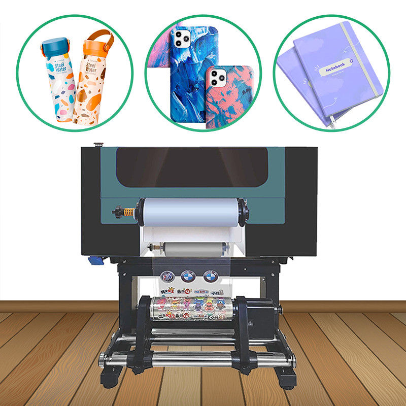 1440dpi Piccola stampante UV Dtf A3 Dtf stampante tutto in uno per la stampa di pellicole in PVC in pelle di plastica