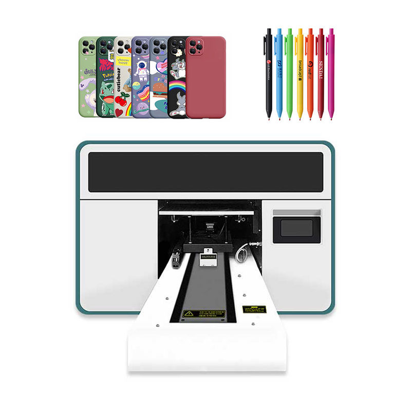 U1HD Stampatrice a testina UV ibrida A3 dimensione 3D macchina per la stampa di custodie per telefoni