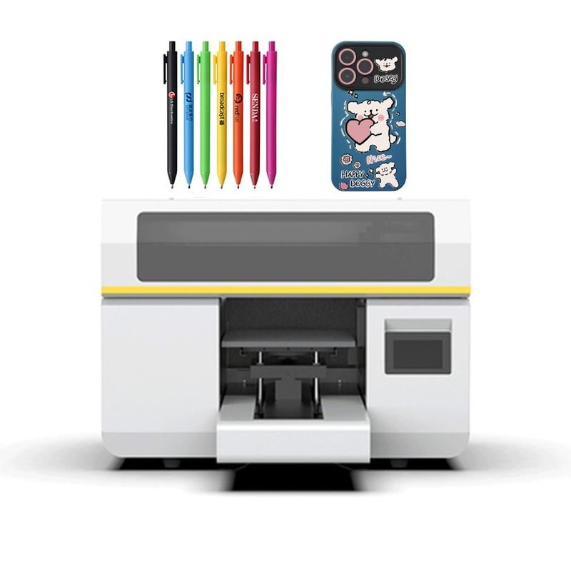 Stampa digitale a dimensione A3 ibrida a incrocio UV