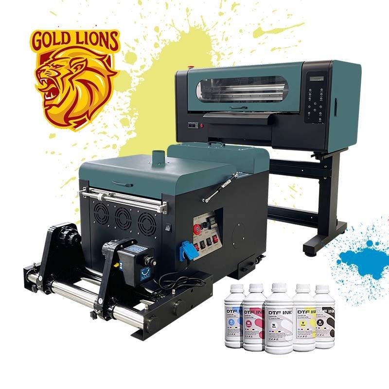 2024 fabbrica dirige le vendite 30cm DTF stampante 2 teste XP600 A3 camicie DTF verniciatore di film di trasferimento per piccole imprese