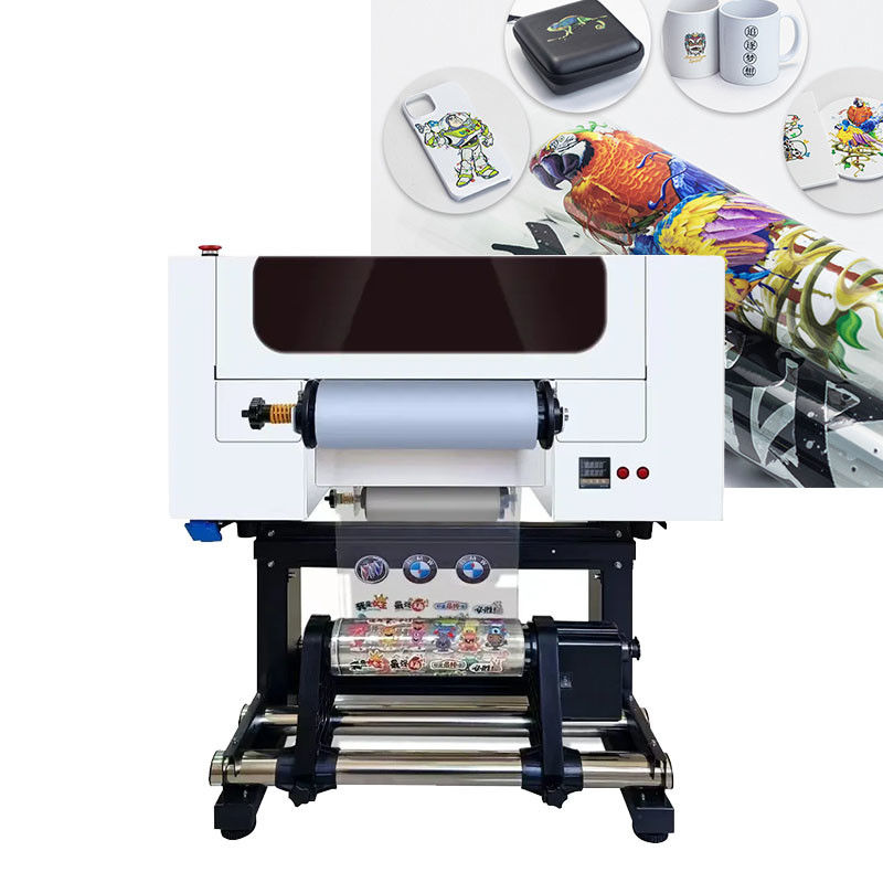 Stampa Dtf a rullo UV da 30 cm per la stampa di adesivi con doppia testa Xp600