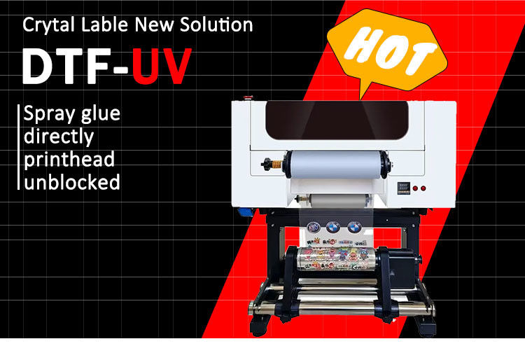 Stampa DTF UV A3 Stampa DTF UV 30cm Stampa T-shirt con frullato