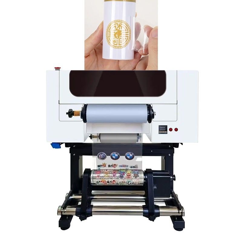 30CM Stampa DTF UV Logo Stampa a rotolo A3 Stampa DTF UV per adesivi