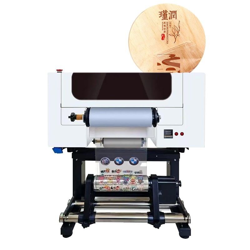 Stampante DTF UV da 30 cm da rullo a rullo Stampante DTF UV A3 con due teste XP600