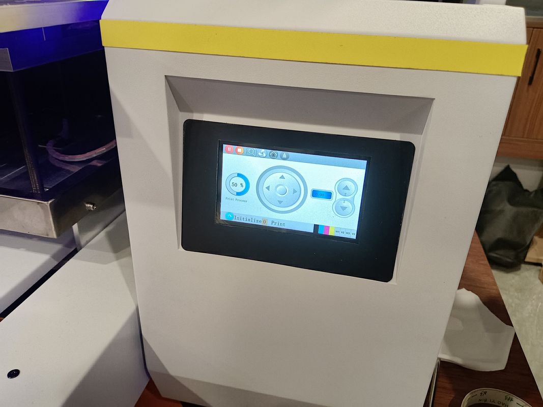 Macchina di stampa ibrida UV a rotoli ad alta risoluzione A3 con teste Epson