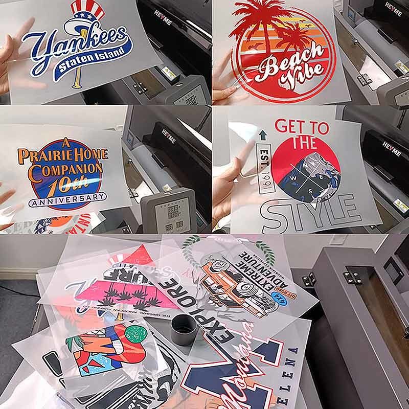 Stampa digitale DTF diretta su pellicola per T-shirt in formato A3