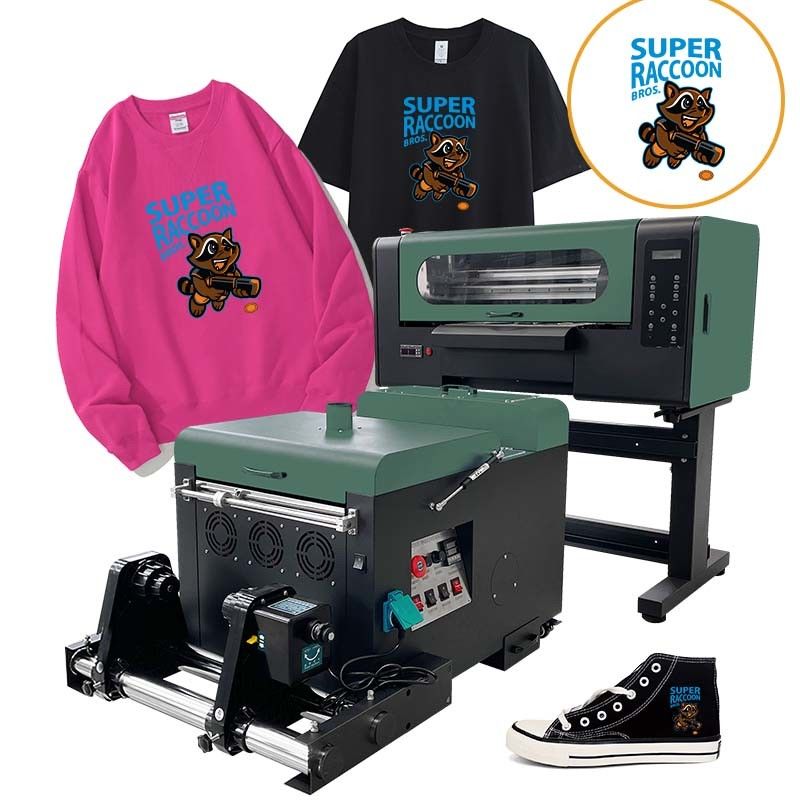 Fabbrica Stampa a doppia testa A3 DTF Stampa DTF da 30 cm T-shirt Stampa digitale
