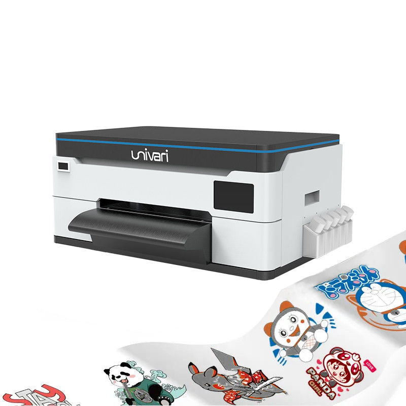 Compatta dimensione A3 Laminating Auto Desk DTF Transfer Machine Stampa a getto d'inchiostro UV DTF con F1080 XP600 Stampa T-shirt