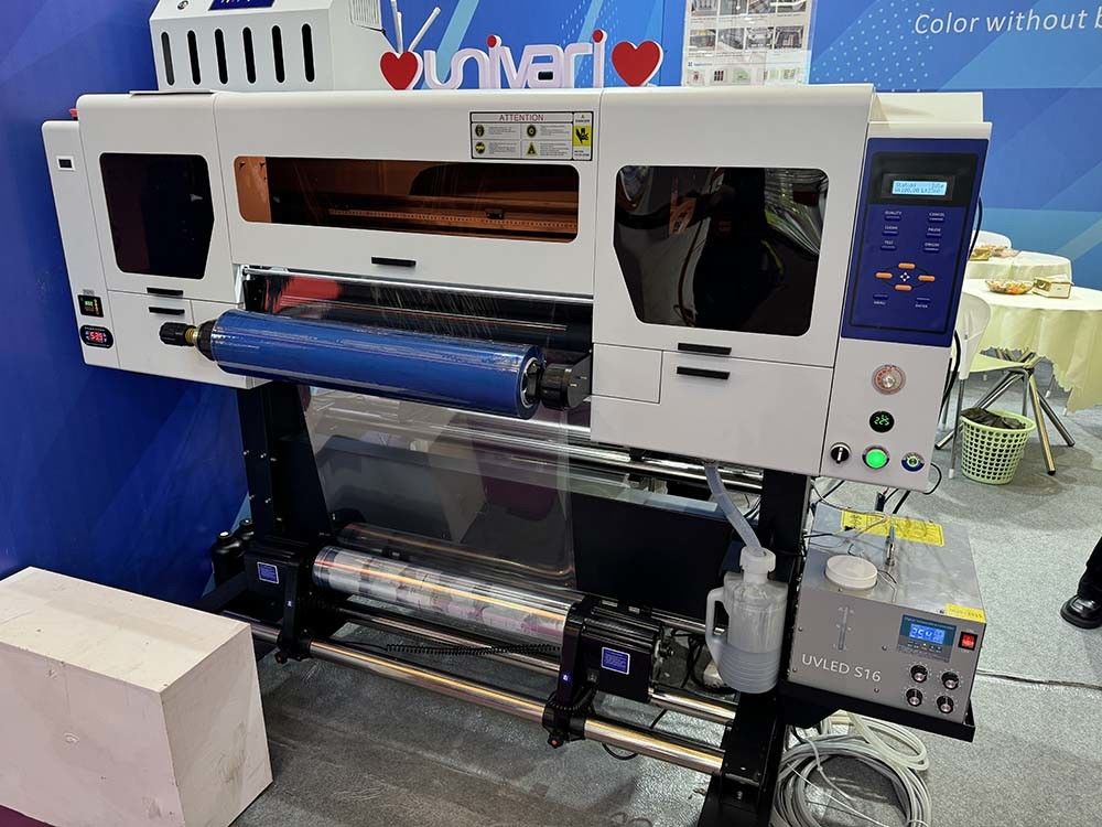 A2 A3 Digital 60cm DTF Sticker Stampante UV Stampante vetro metallo con testa 13200 U1