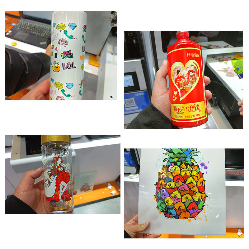 Piccola stampante a piattaforma UV A3 stampante 30 cm Mini UV DTF 13200 Print Head Film A4