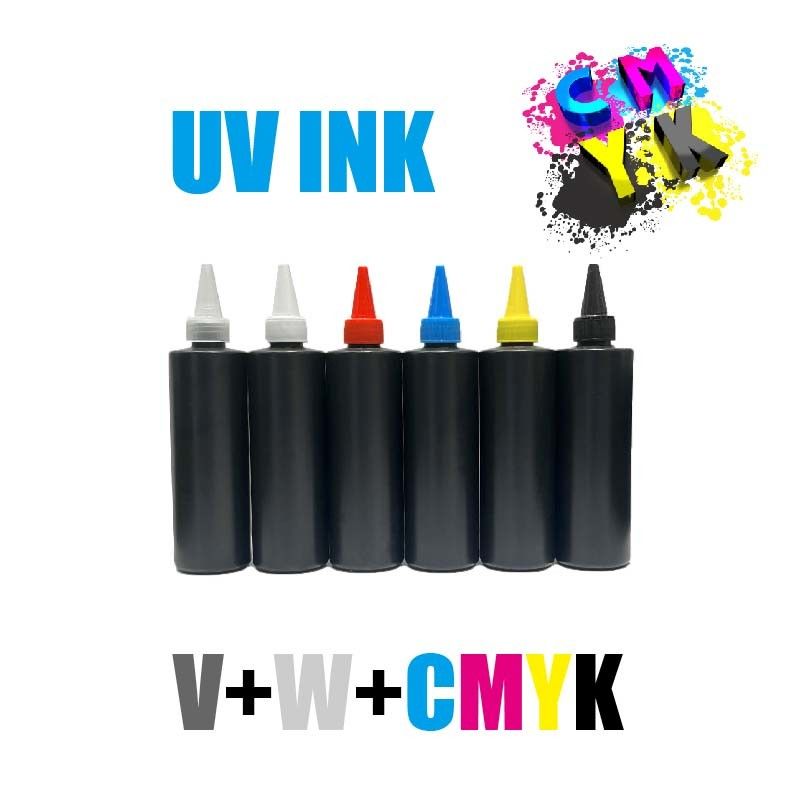 Inchiostro UV curable Inchiostro UV LED duro morbido per Epson I3200 XP600 DX4 DX5 DX7