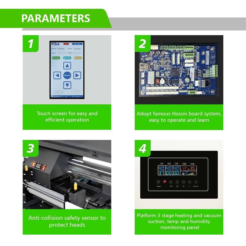 30CM UV DTF Printer Print & Laminate in One with 3*EPSON F1080 XP600 Head