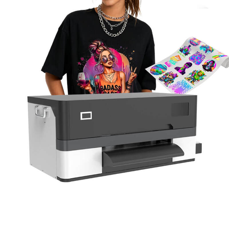 Vinile termotrasferibile con logo personalizzato, etichette termotrasferibili DTF per magliette