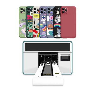 Stampa UV ibrida da scrivania Stampa a piattaforma a led a luce UV dimensione A3 con testa I3200