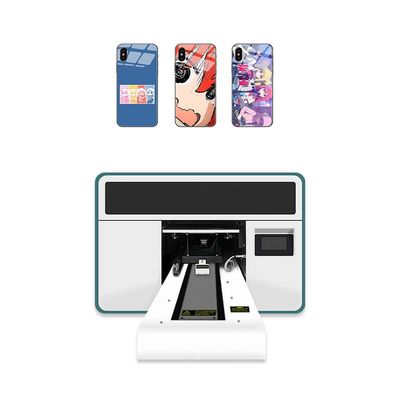 8 colori Stampa a piattaforma UV dimensione A3 Stampa 3D digitale UV a cubo di vetro