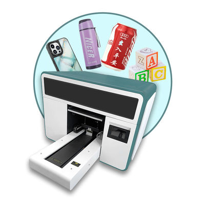 Stampa a getto d'inchiostro UV ibrida Stampa a getto d'inchiostro a LED a letto piatto per la stampa di materiali rigidi e morbidi