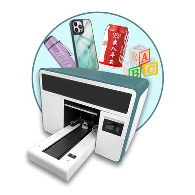 300mm UV Hybrid Printer UV Roll To Roll Stampatrice a getto d'inchiostro a LED UV