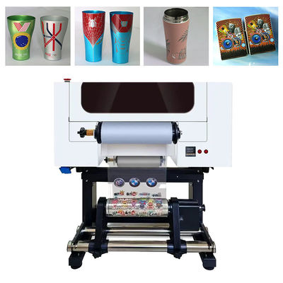 Stampante DTF UV A3 30cm AB Film I3200 Teste All In One Roll To Roll Stampante DTF UV con stampante laminatore