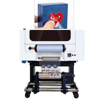 Stampa DTF UV A3 30cm 60cm Stampa DTF UV Film AB per la stampa di adesivi per etichette a cristallo