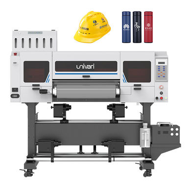 Double Head Vanish Ink Printing Label Sticker Machine Stampa 3D trasparente a cristallo