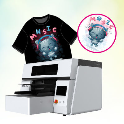 Stampa T-shirt DTG per tessuti scuri diretto al vestito sistema di base di inchiostro bianco